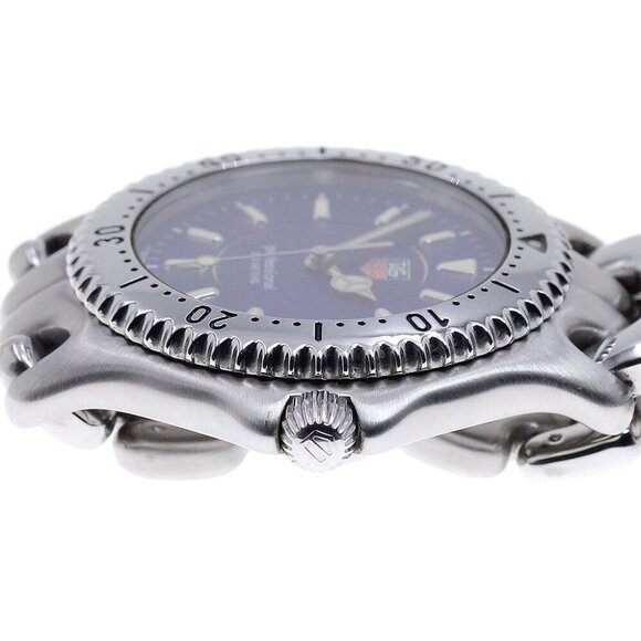 TAG HEUER S/el WG111A Date Navy Dial Quartz Men's Watch_867650 - Picture 5 of 6